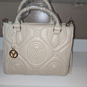 COPY - Valentino Orlandi Light Taupe Quilted Mini Bag